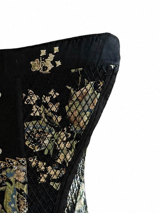 Roberto Cavalli F/W 2004 Silk Corset (Size Small)