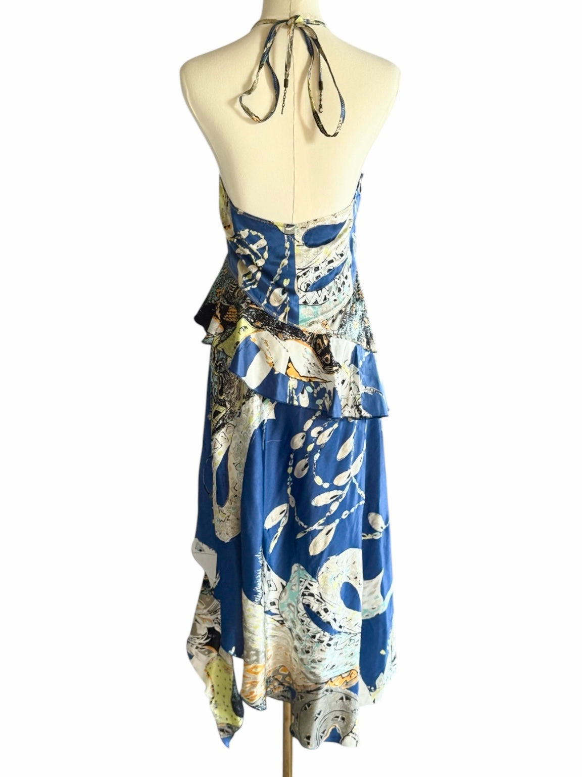 Vintage Cavalli S/S 2004 Silk Dress (IT 46 US 8-10)