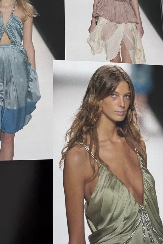 Runway Chloé SS 2005 by Phoebe Philo Silk Dress (US 2)