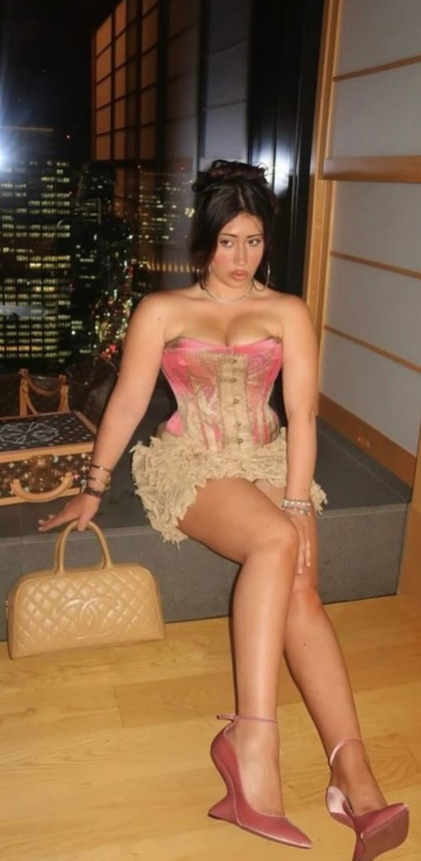 Roberto Cavalli F/W 2004 Silk Corset (Size Small)