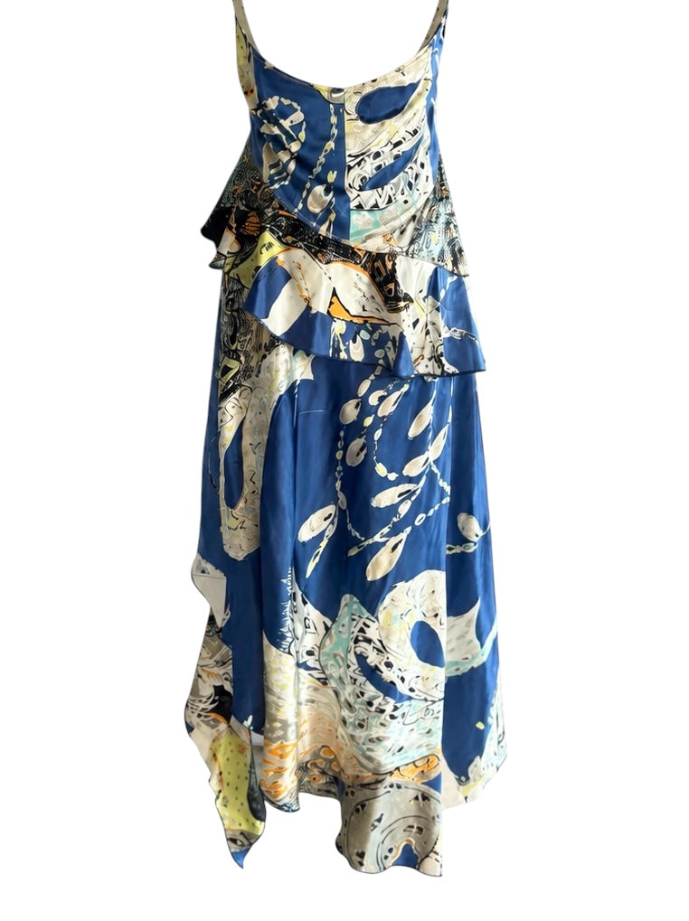 Vintage Cavalli S/S 2004 Silk Dress (IT 46 US 8-10)